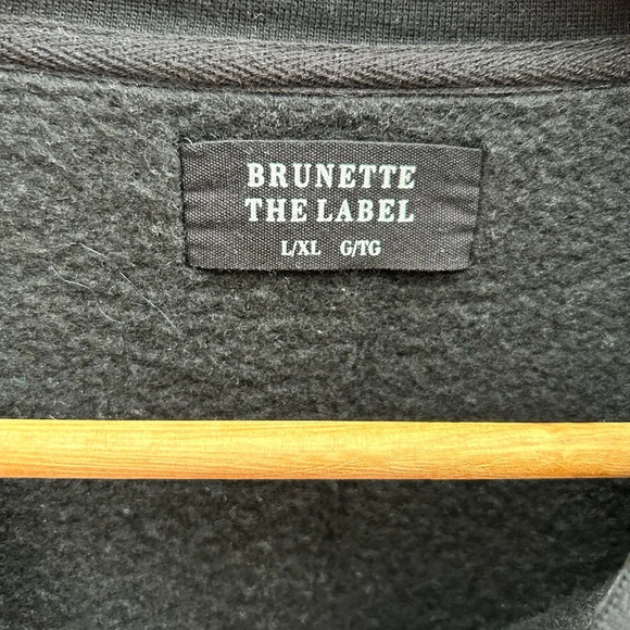 Brunette the Label Crew Neck Super Soft Mama Sweatshirt,  L/XL - Picture 6 of 6